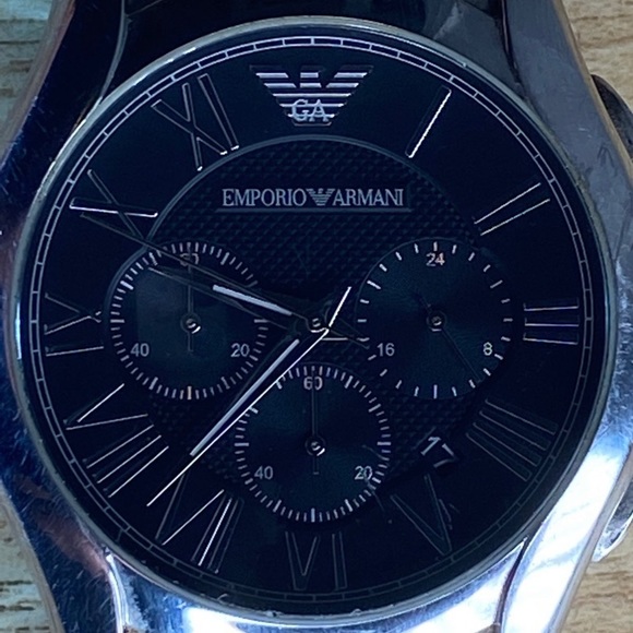 Emporio Armani Classic Chronograph Men's Watch - Picture 2 of 5